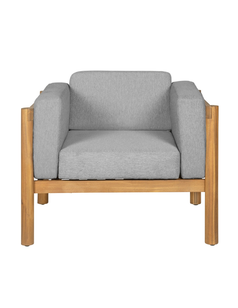 Sillón Milos de madera 1