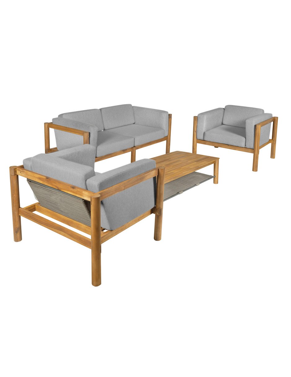 Sillón Milos de madera 23