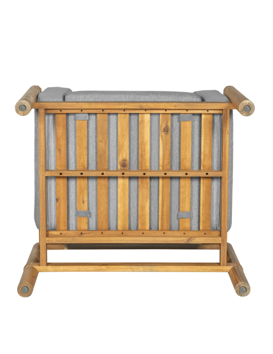 Sillón Milos de madera 18