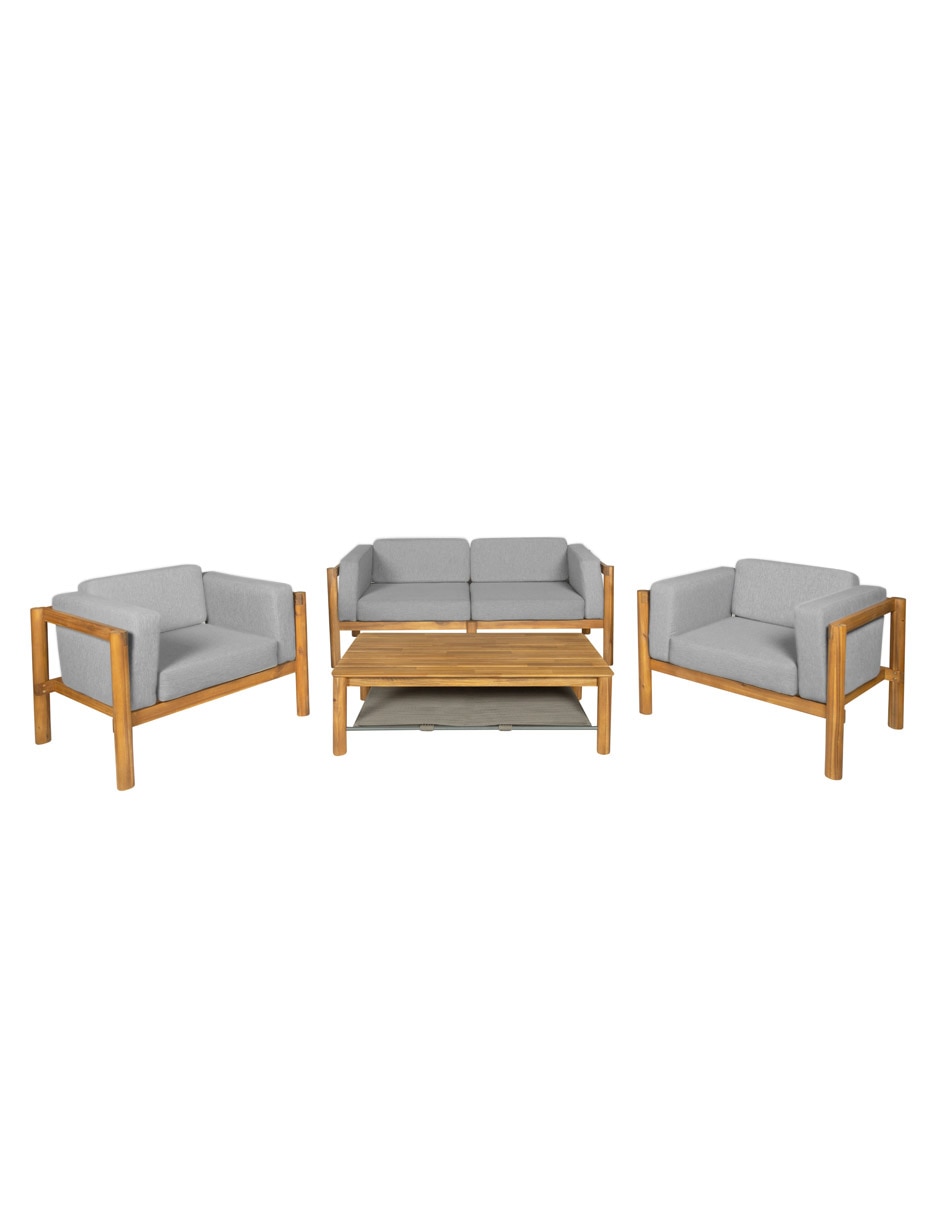Sillón Milos de madera 21