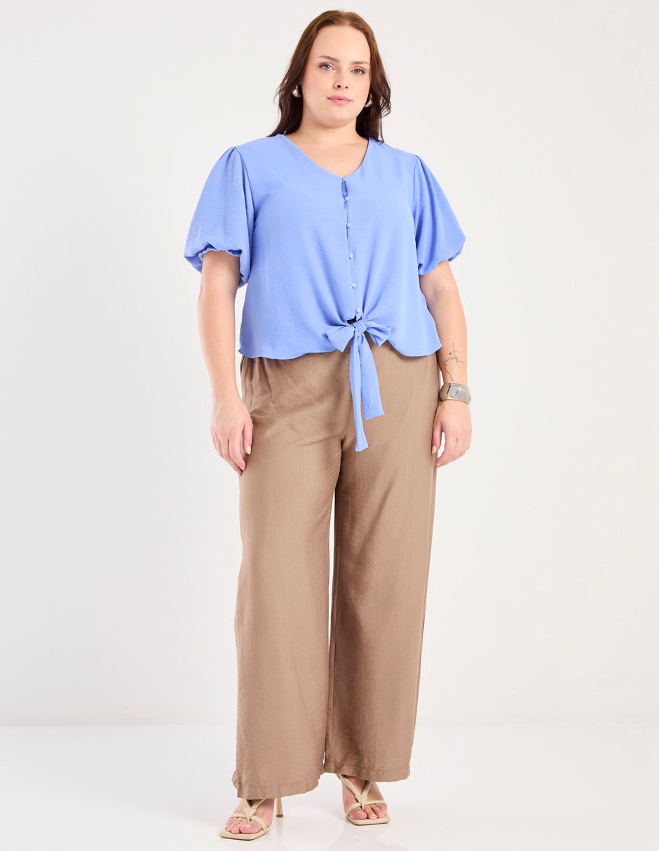 Blusa manga corta para mujer 6
