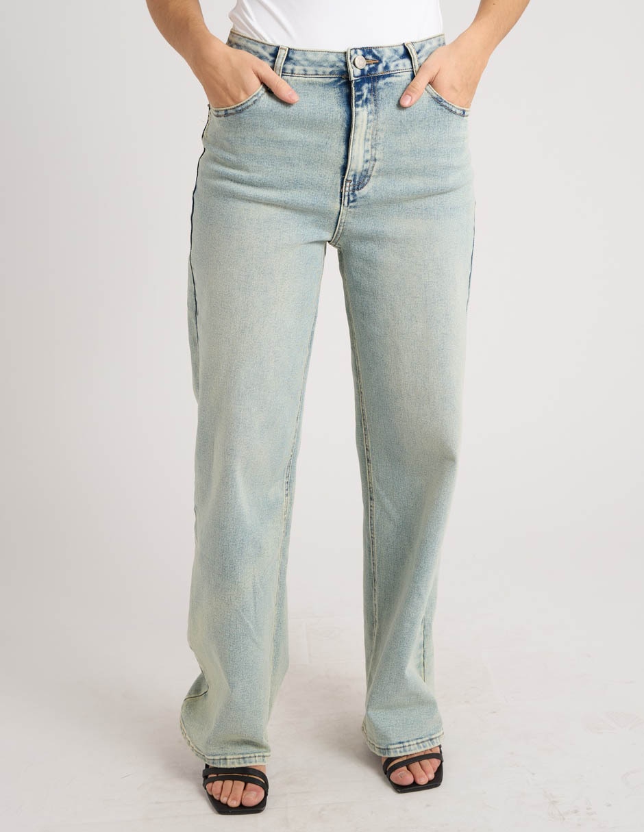 Jeans amplio para mujer