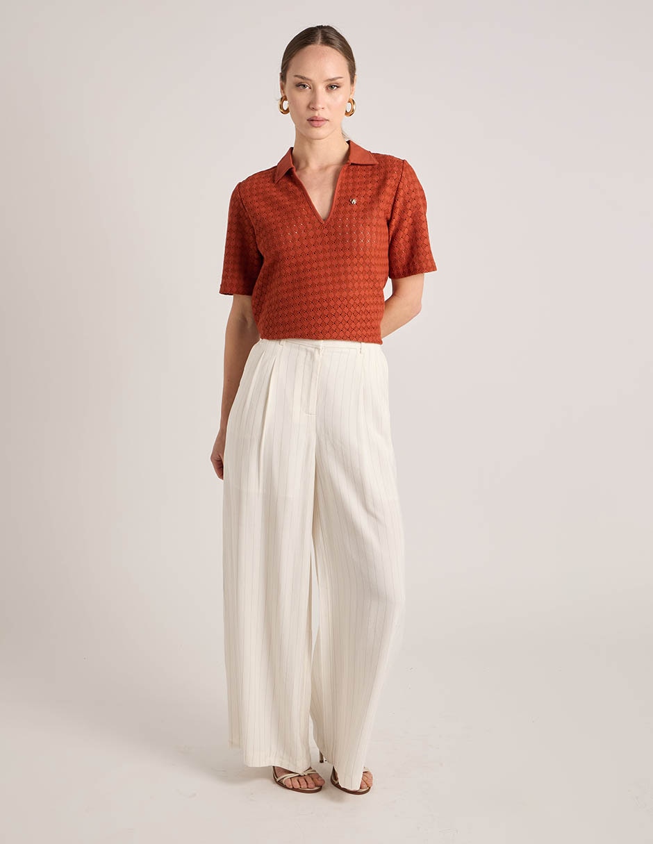 Pantalón relaxed relajado para mujer 4