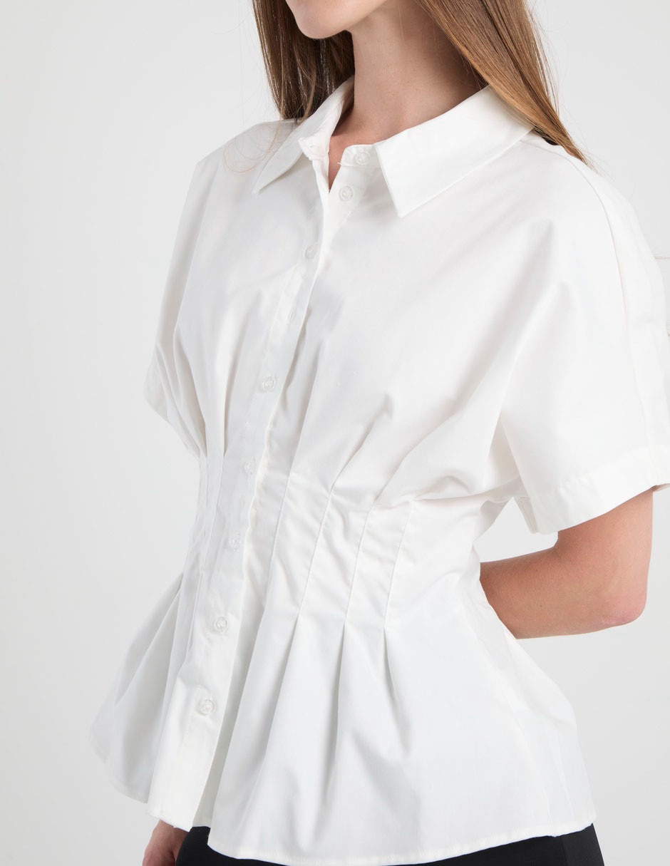 Camisa manga al codo para mujer 10