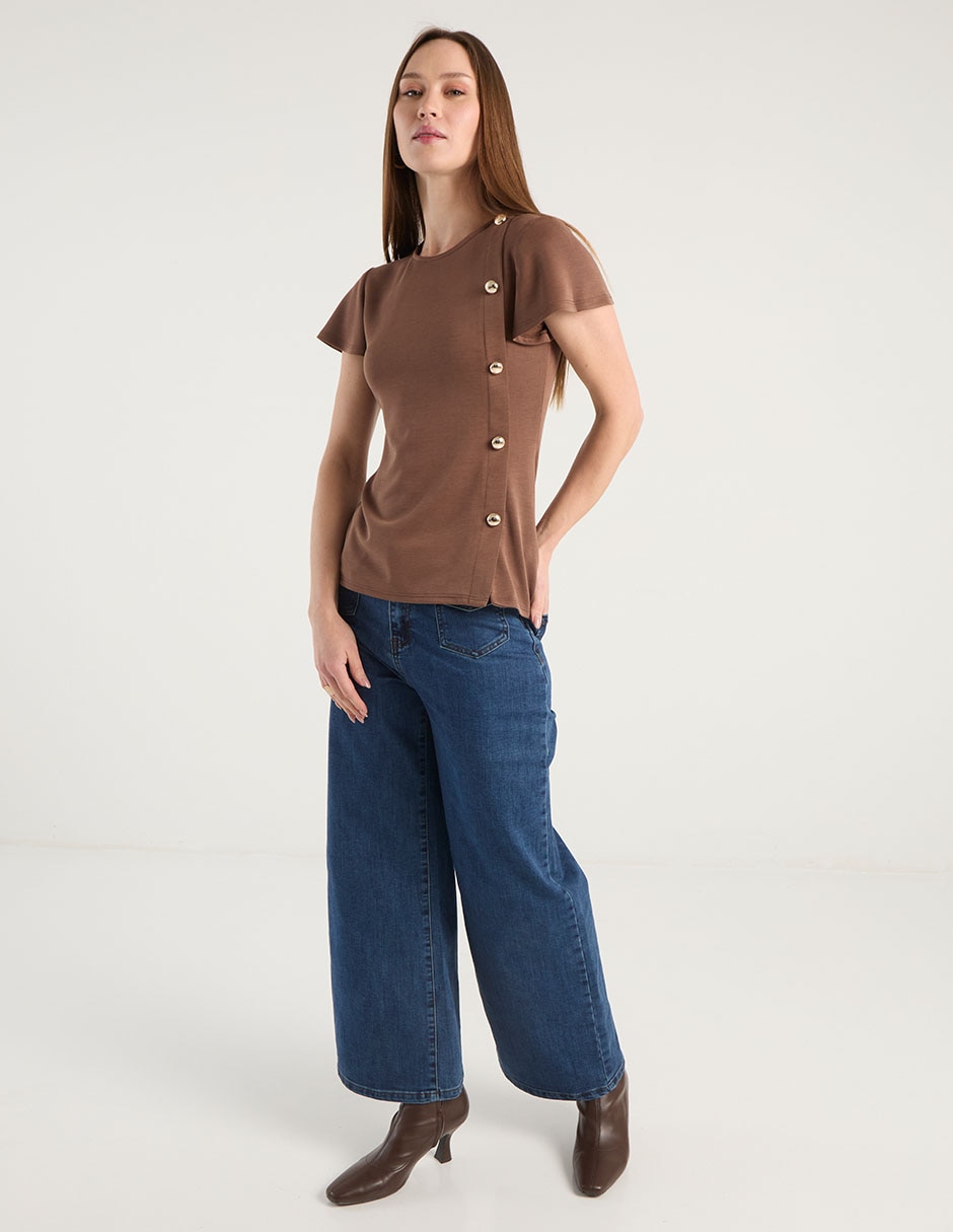 Jeans acampanado para mujer 3