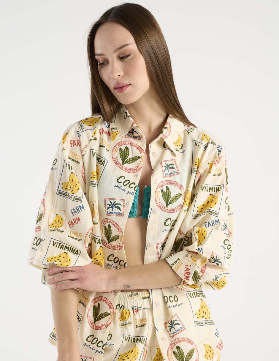 Camisa manga larga para mujer 3
