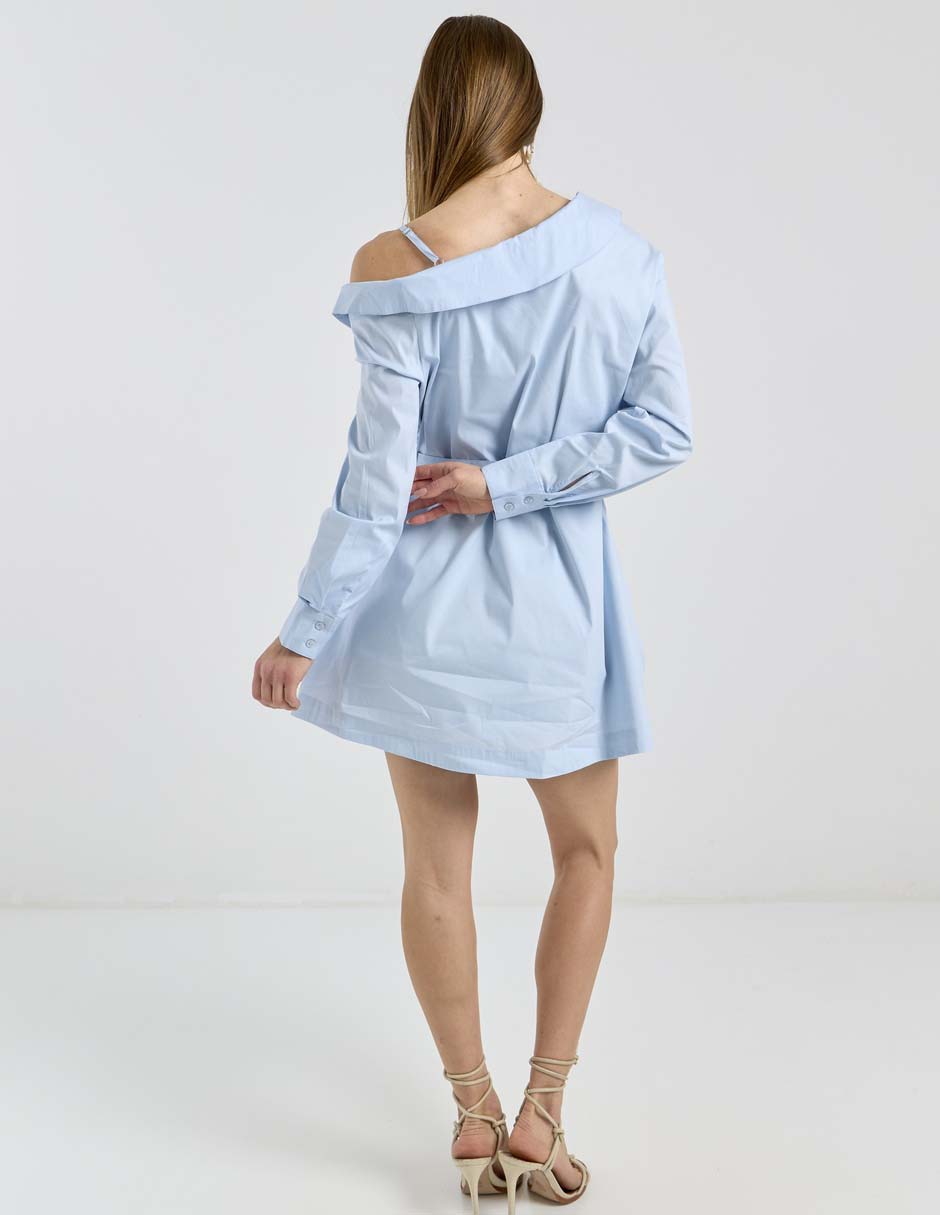 Vestido corto casual Map para mujer