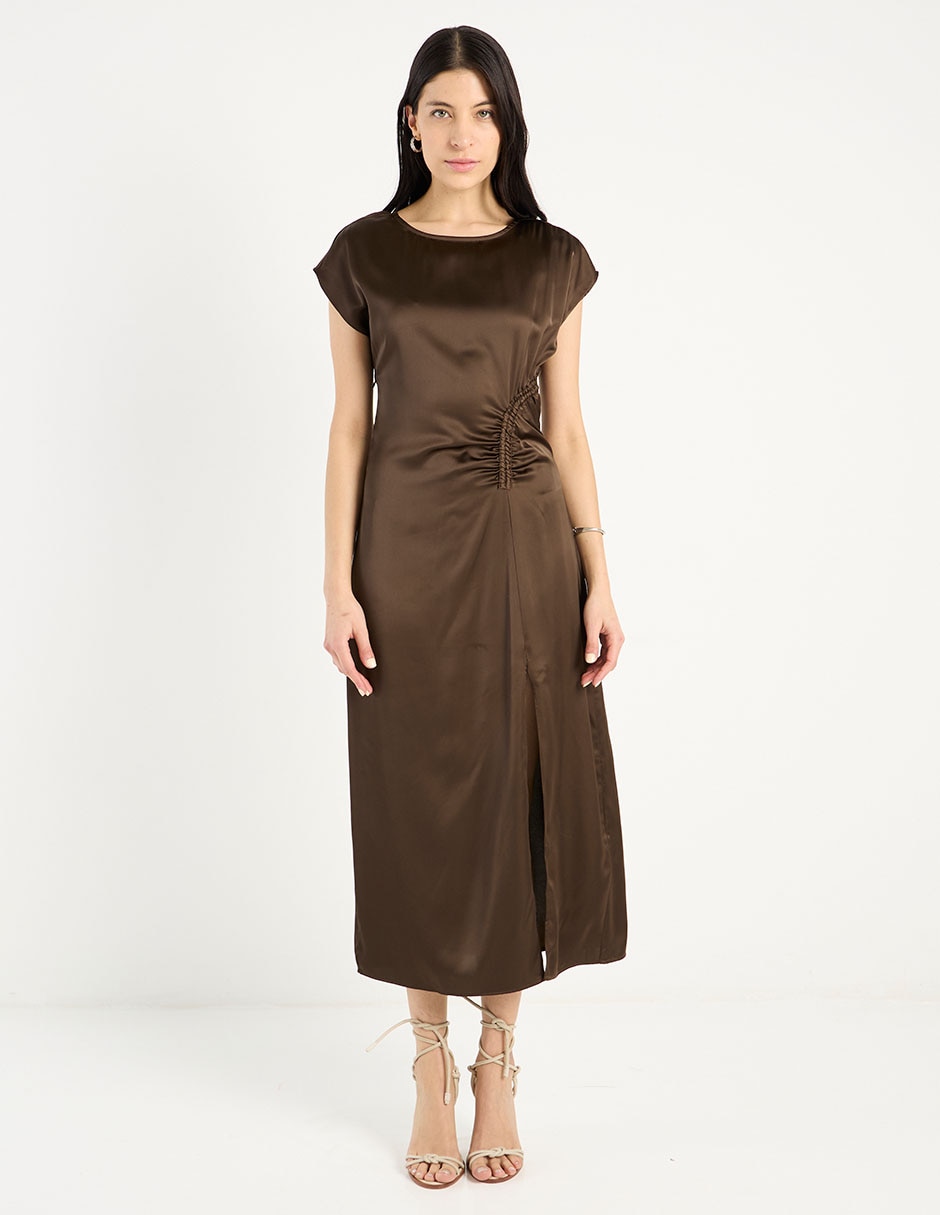 Vestido crop casual Map para mujer