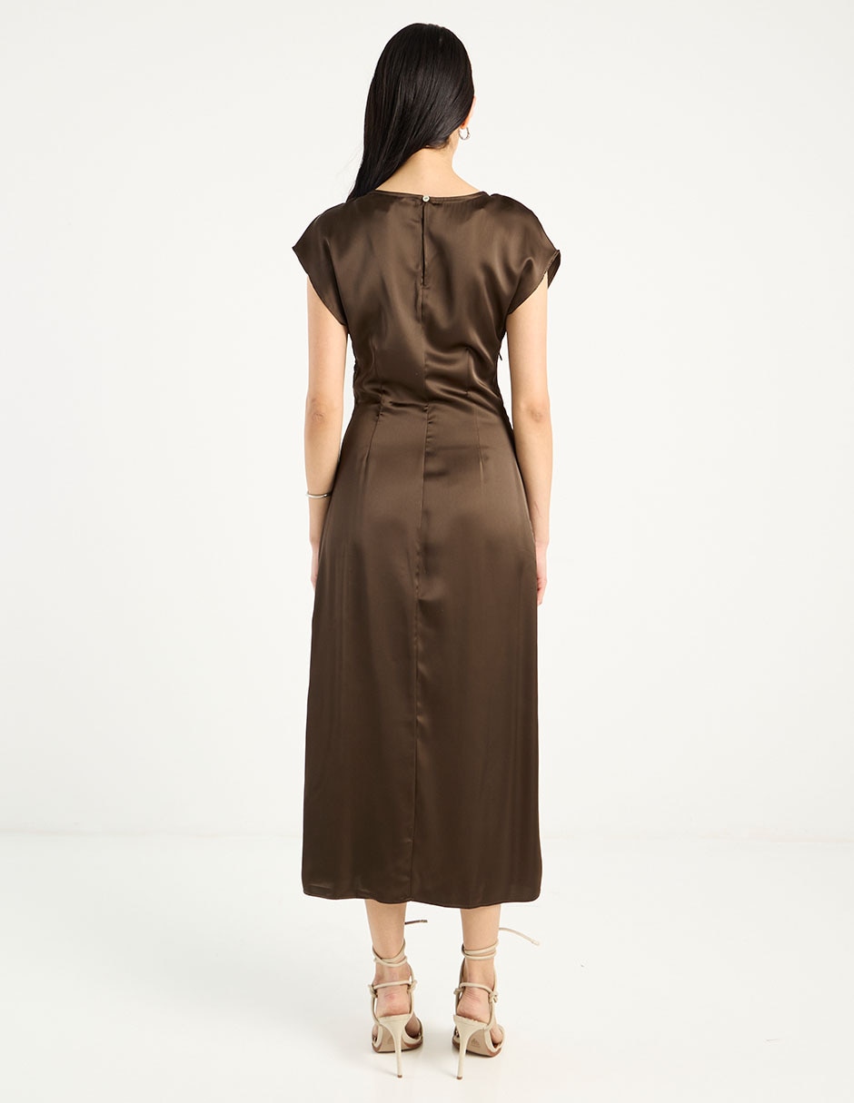 Vestido crop casual Map para mujer