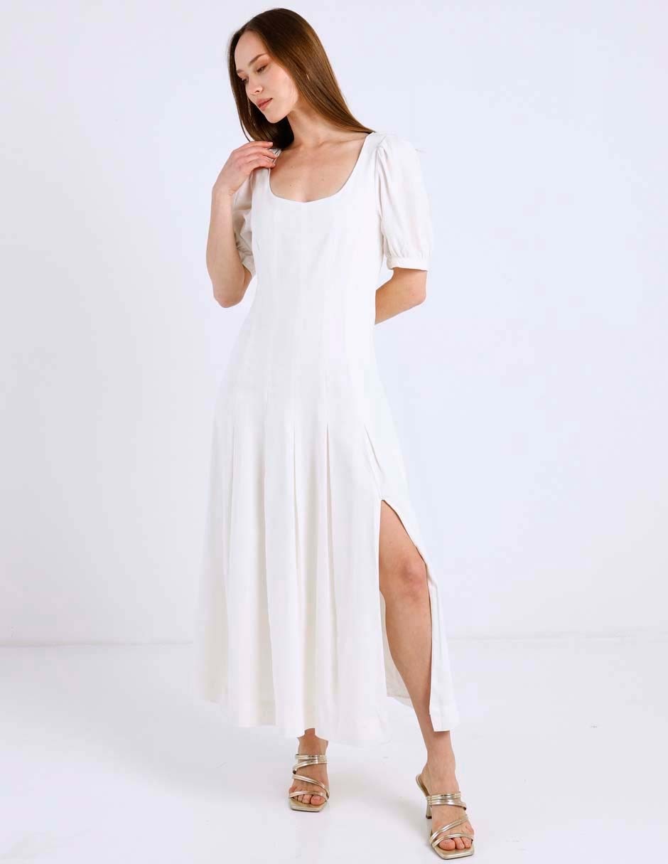 Vestido largo casual para mujer 3