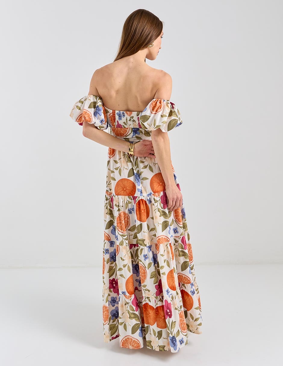 Vestido largo casual para mujer
