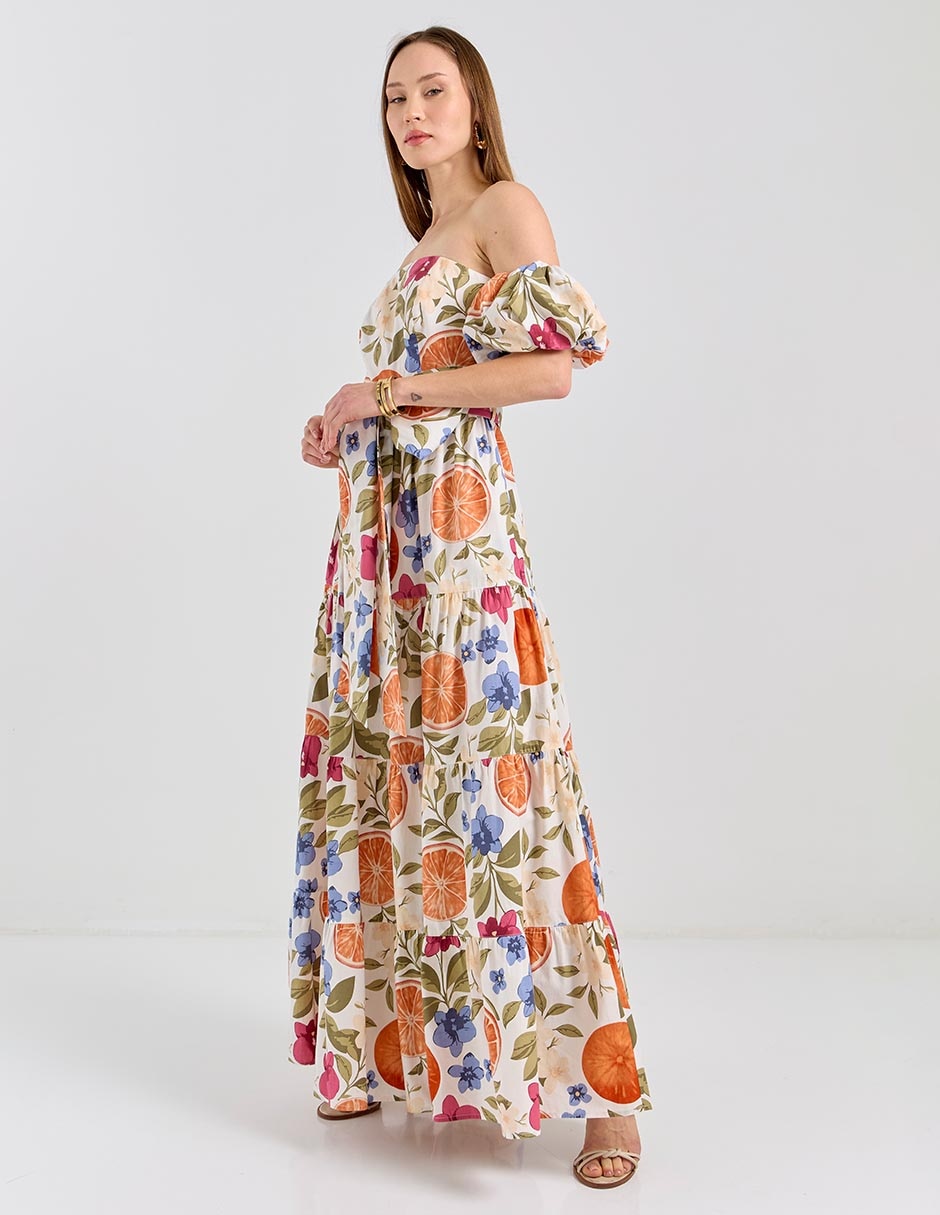 Vestido largo casual para mujer