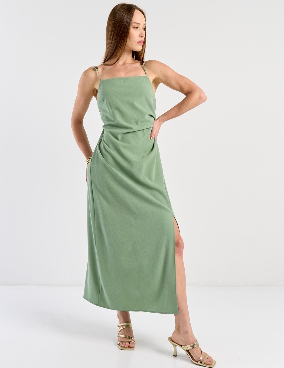 Vestido largo casual para mujer 5