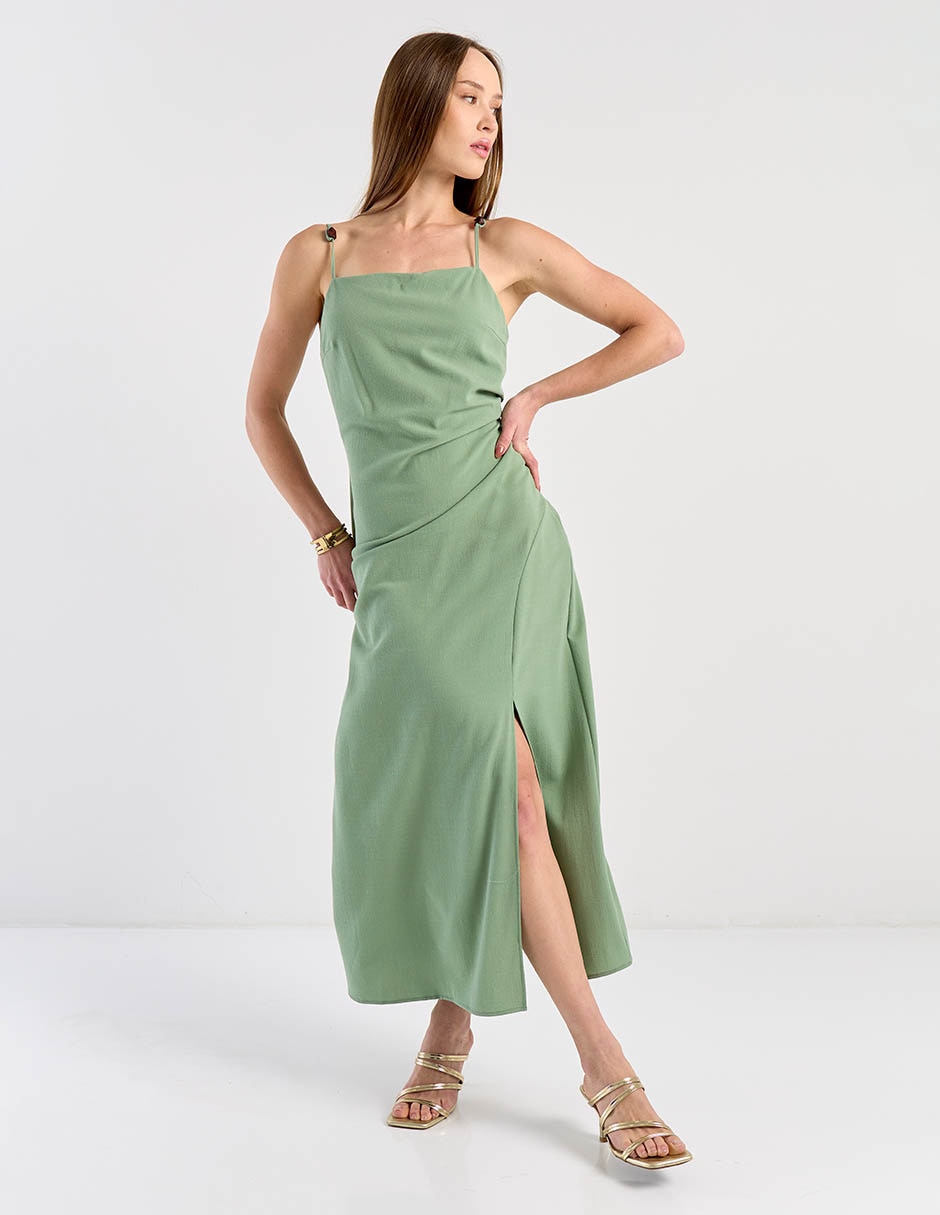 Vestido largo casual para mujer