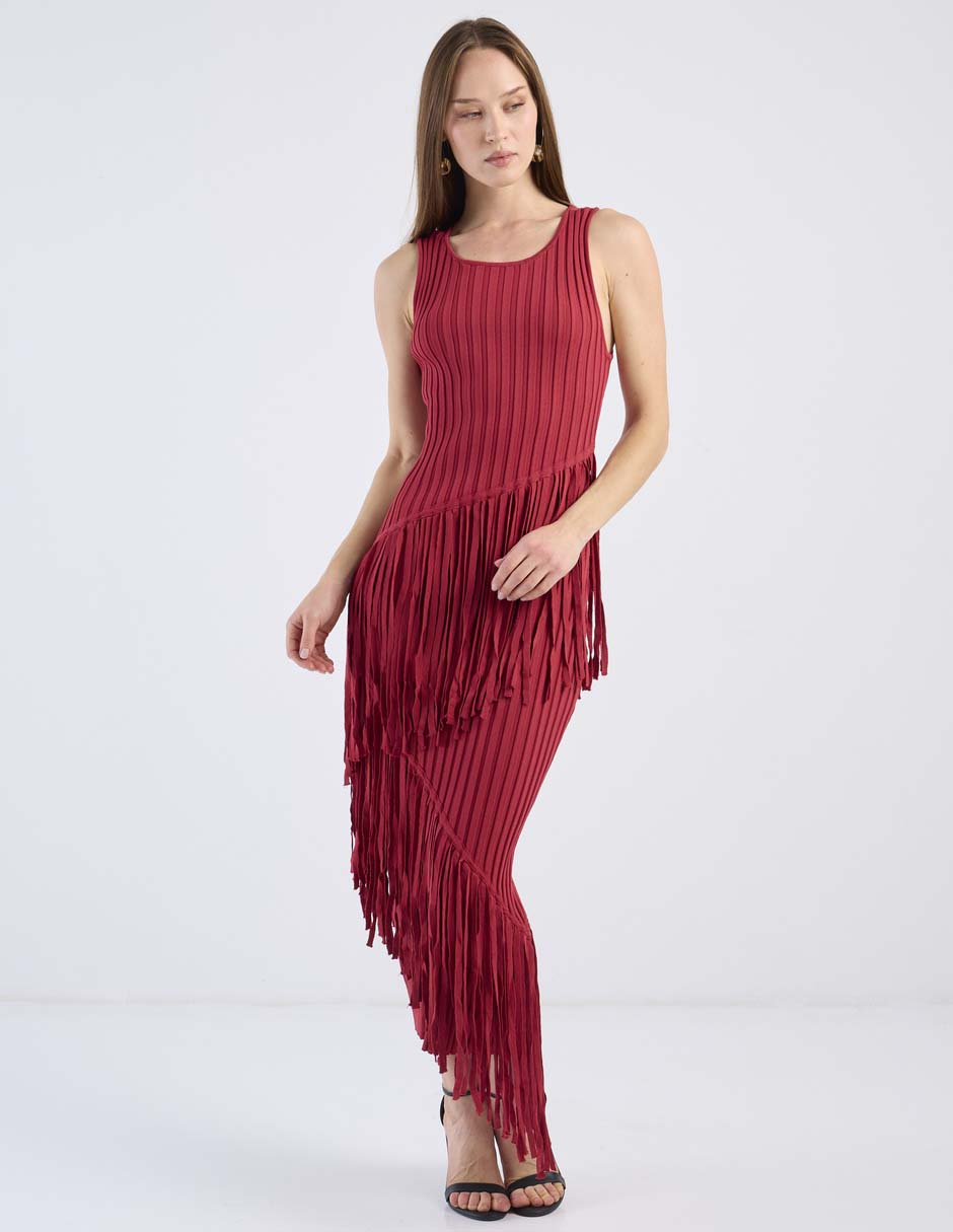Vestido largo casual para mujer 4