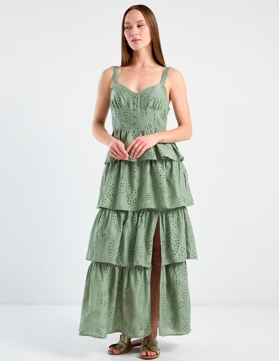 Vestido largo casual para mujer 2