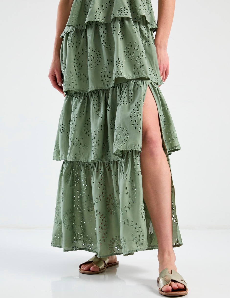 Vestido largo casual para mujer 5