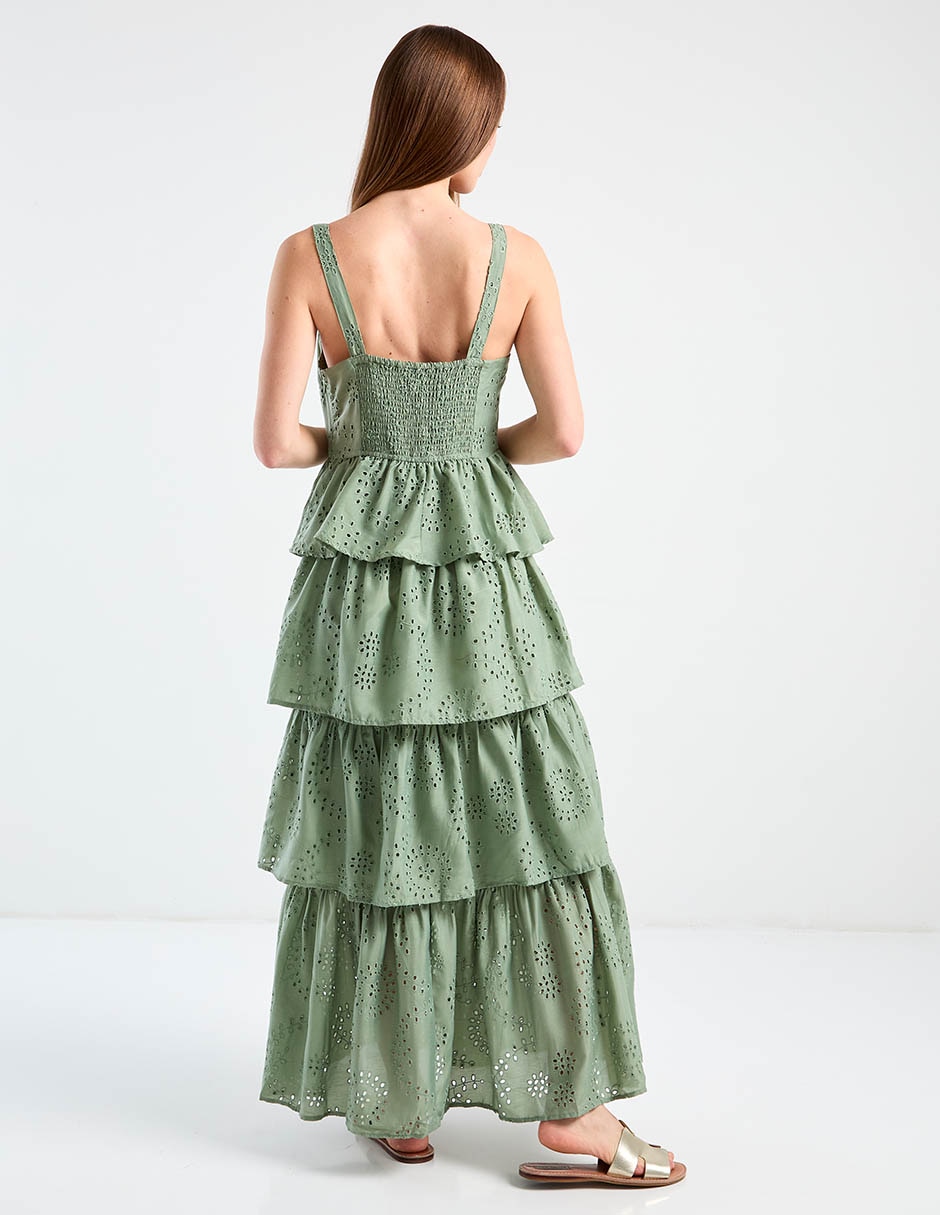 Vestido largo casual para mujer 6