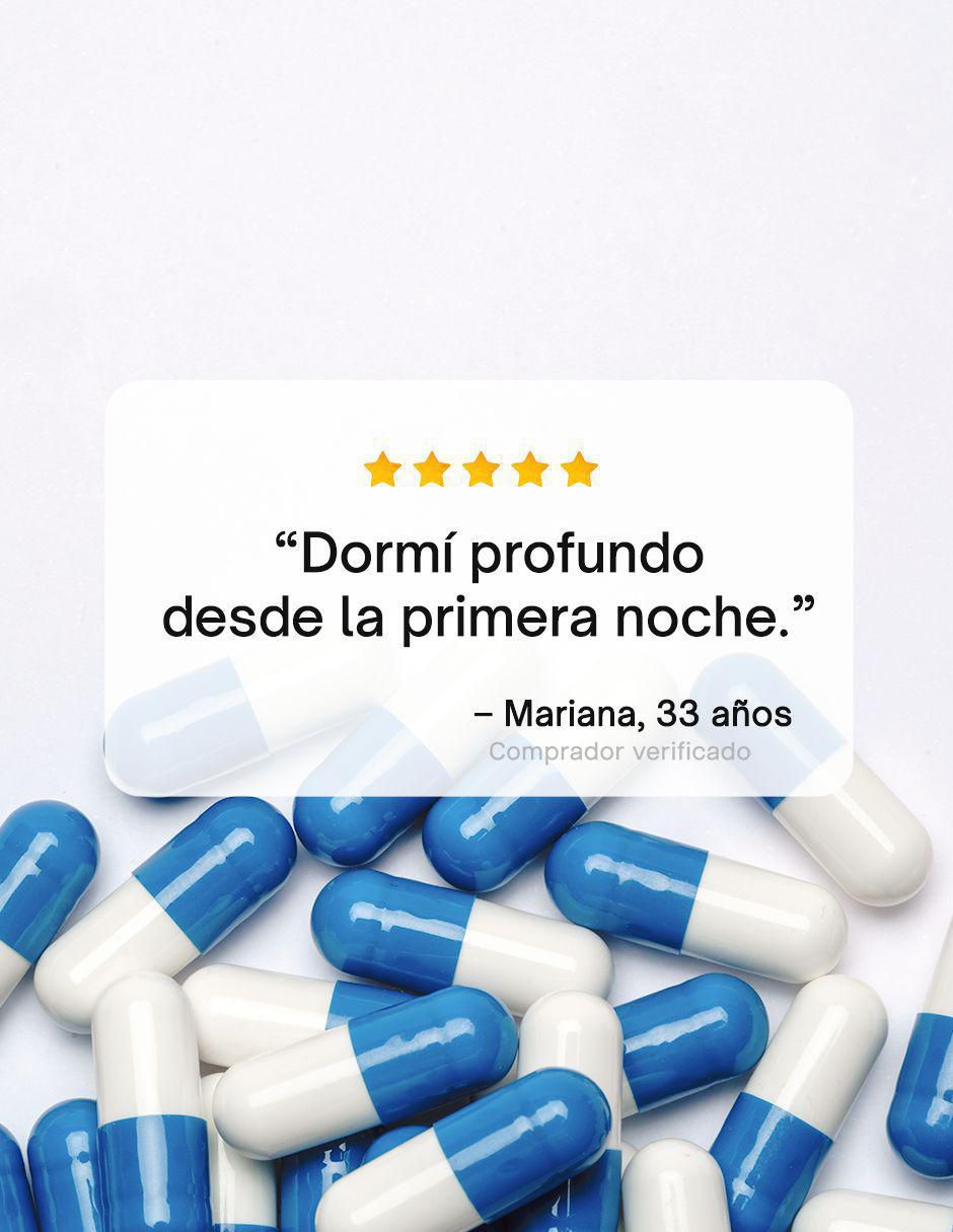 Glicinato de Magnesio + Gaba + 5-HTP Amarte Labs de 60 cápsulas