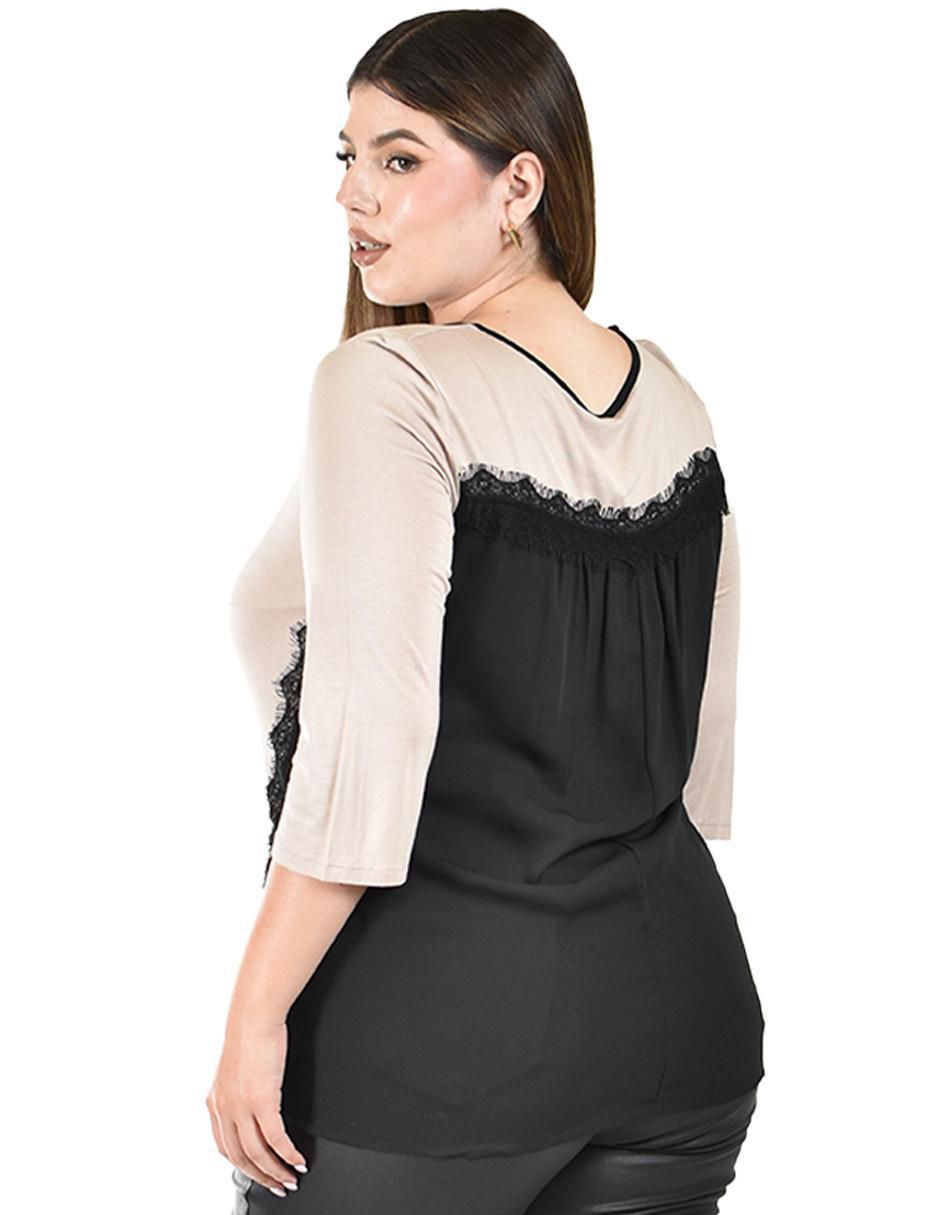 Blusa manga 3/4 para mujer 7