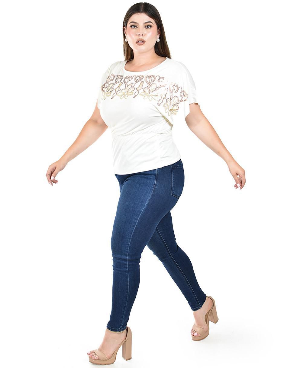 Blusa manga corta para mujer 7
