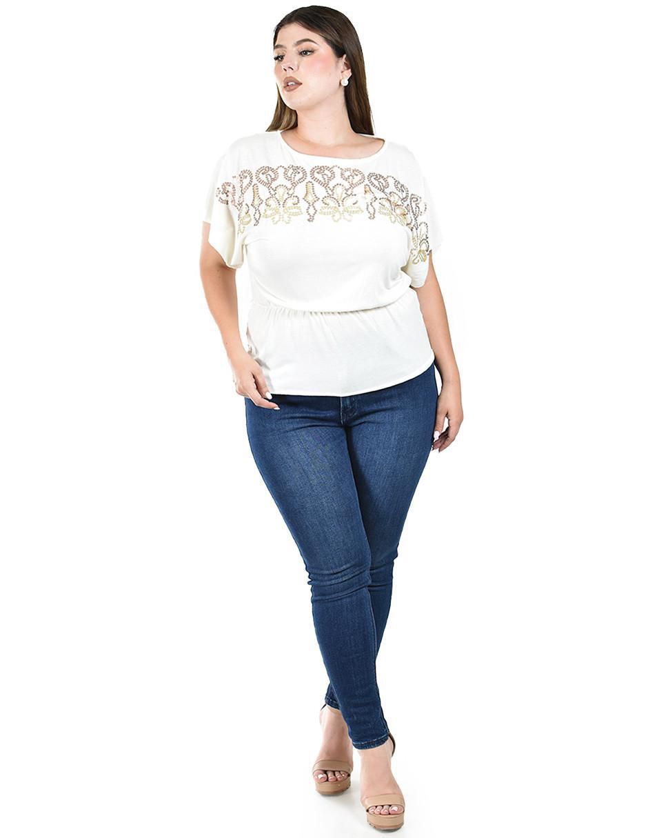 Blusa manga corta para mujer 10