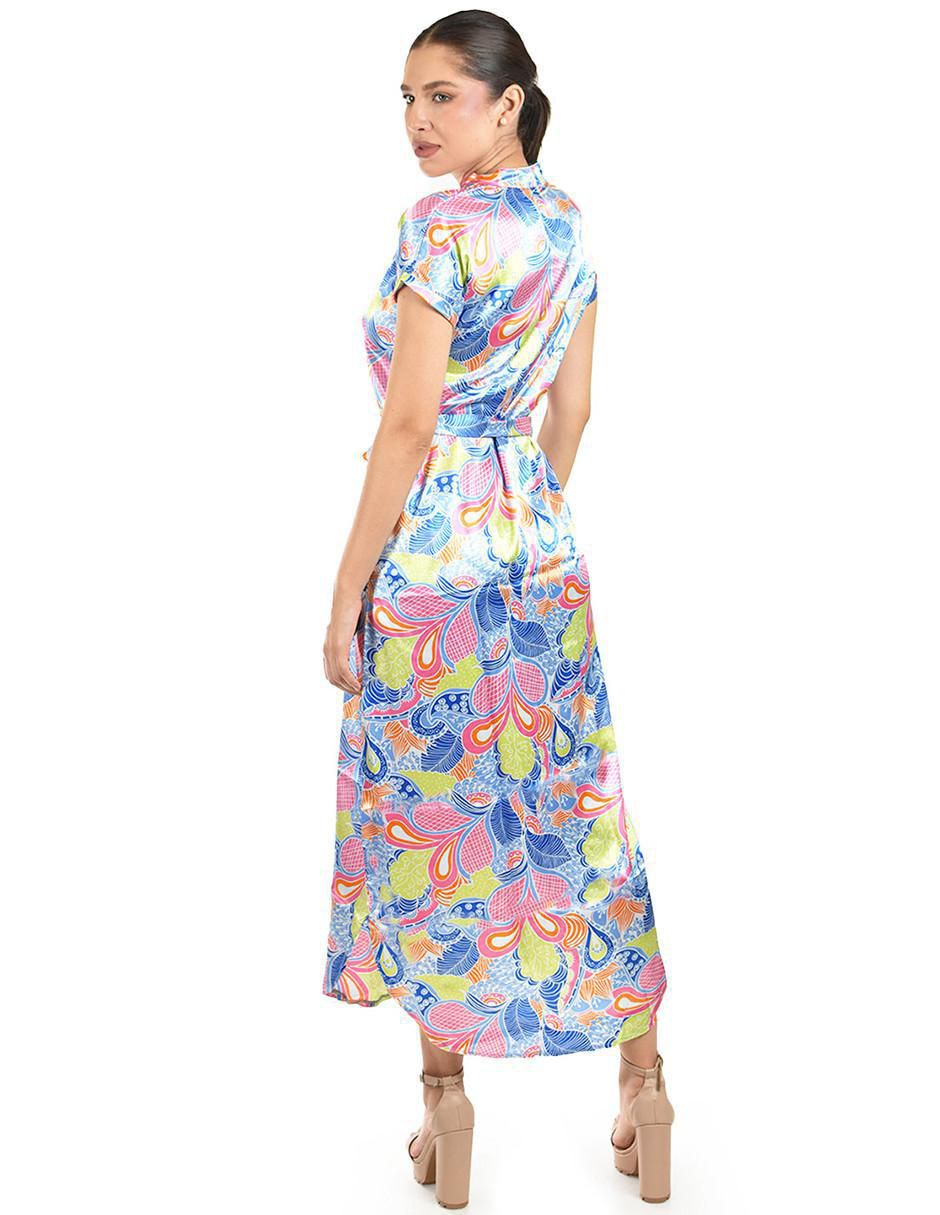Vestido midi casual para mujer