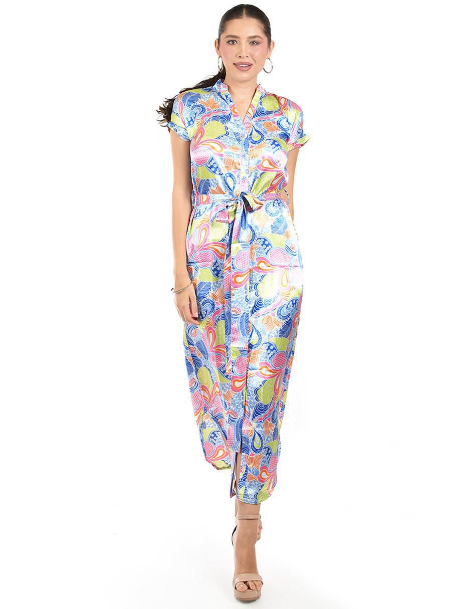 Vestido midi casual para mujer