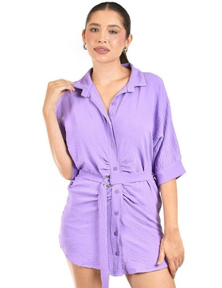 Vestido corto casual para mujer