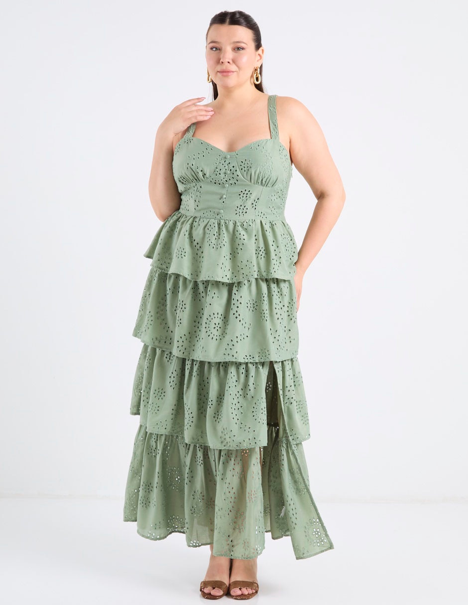 Vestido largo casual para mujer 2