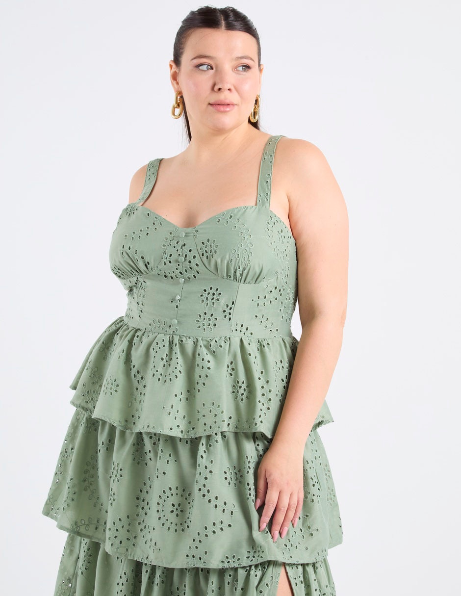 Vestido largo casual para mujer 4