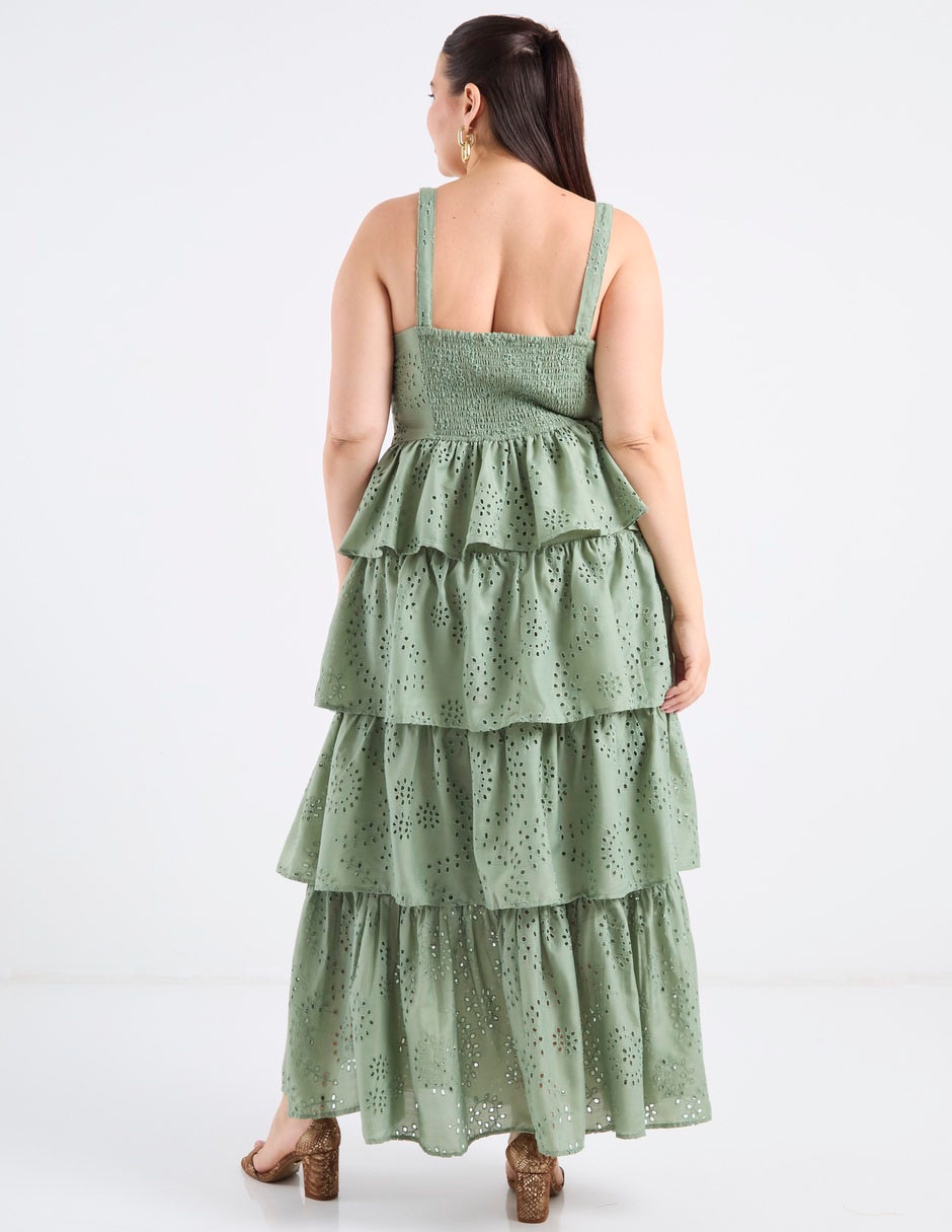 Vestido largo casual para mujer 6