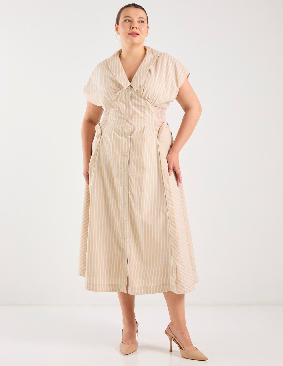 Vestido 3/4 casual para mujer 5
