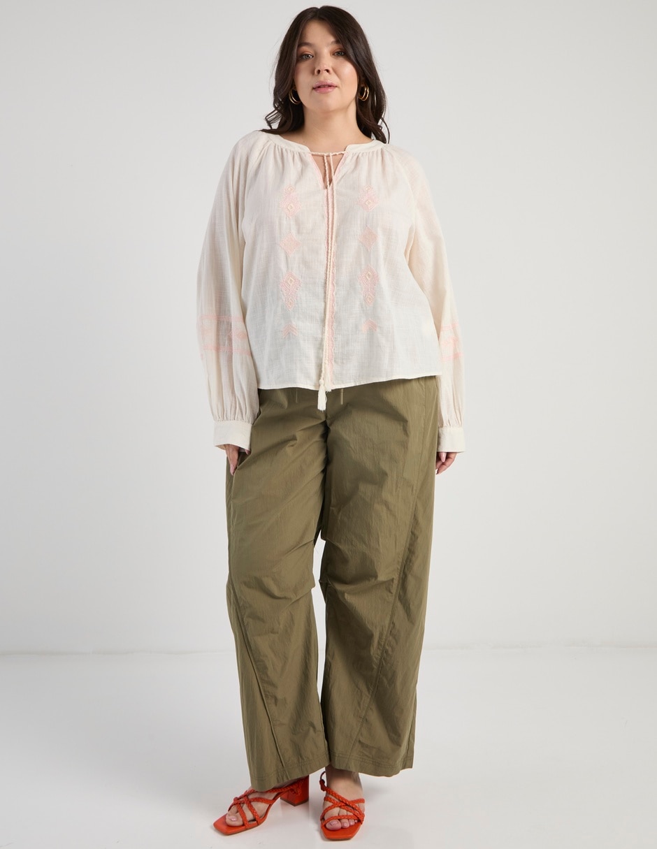 Pantalón easy pant amplio para mujer 2