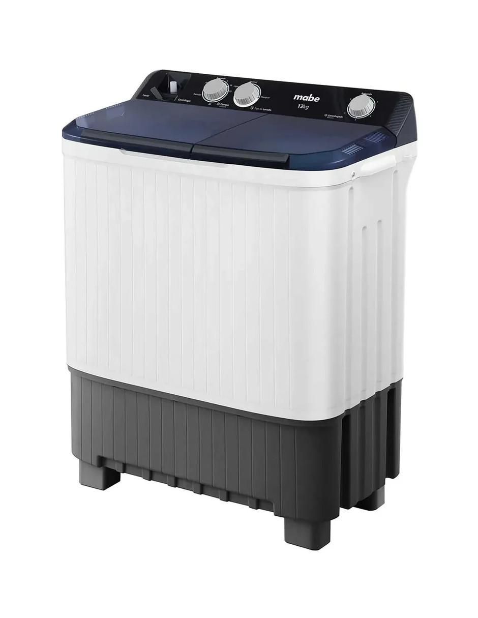Lavadora doble tina Mabe 13 kg semiautomática carga superior lmdx3123hbab0