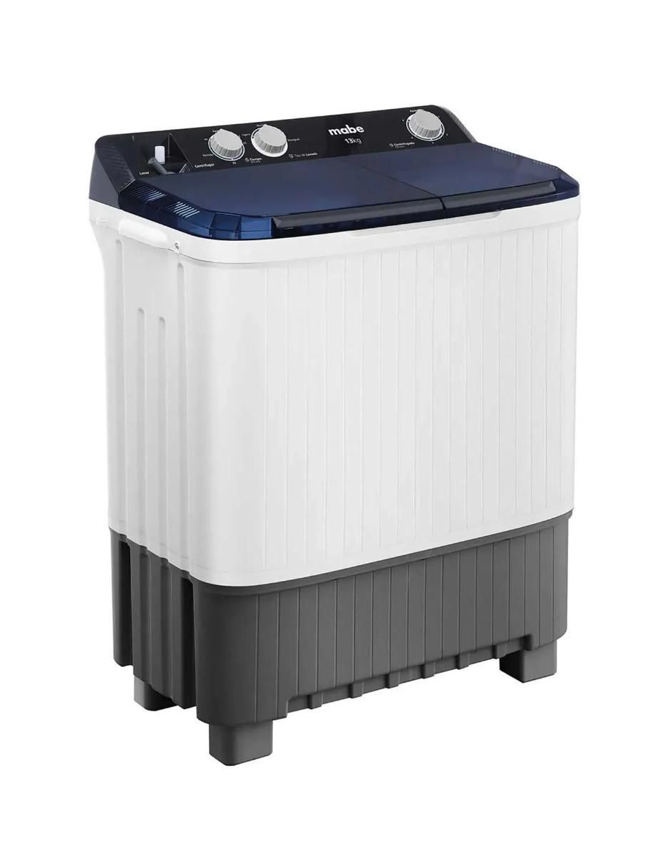 Lavadora doble tina Mabe 13 kg semiautomática carga superior lmdx3123hbab0