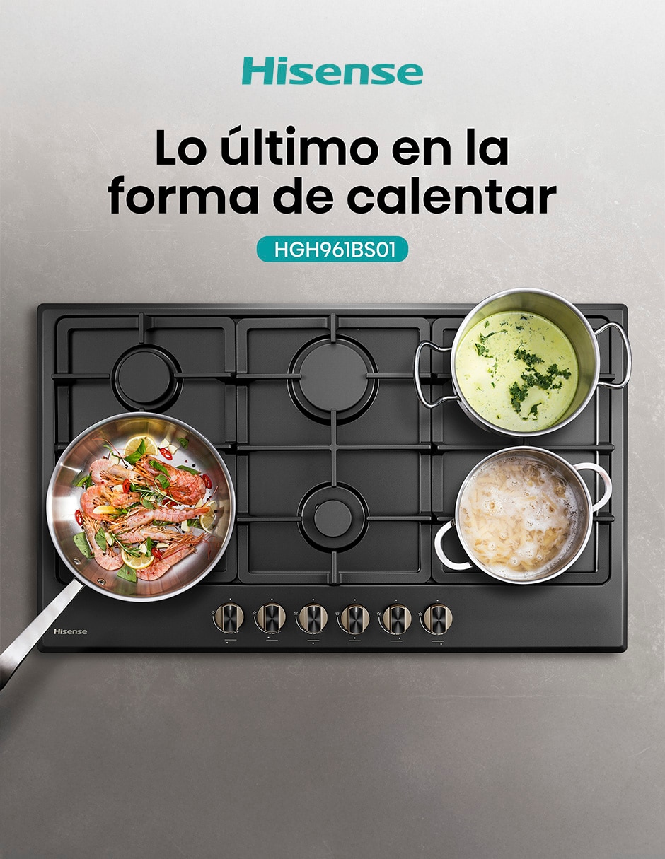 Parrilla a gas lp empotrable