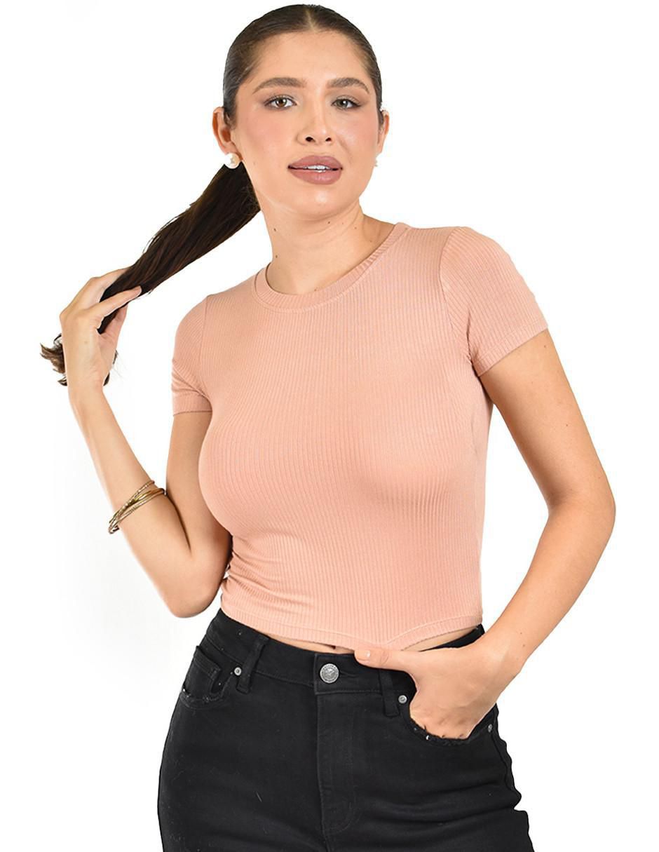 Blusa manga corta para mujer 1
