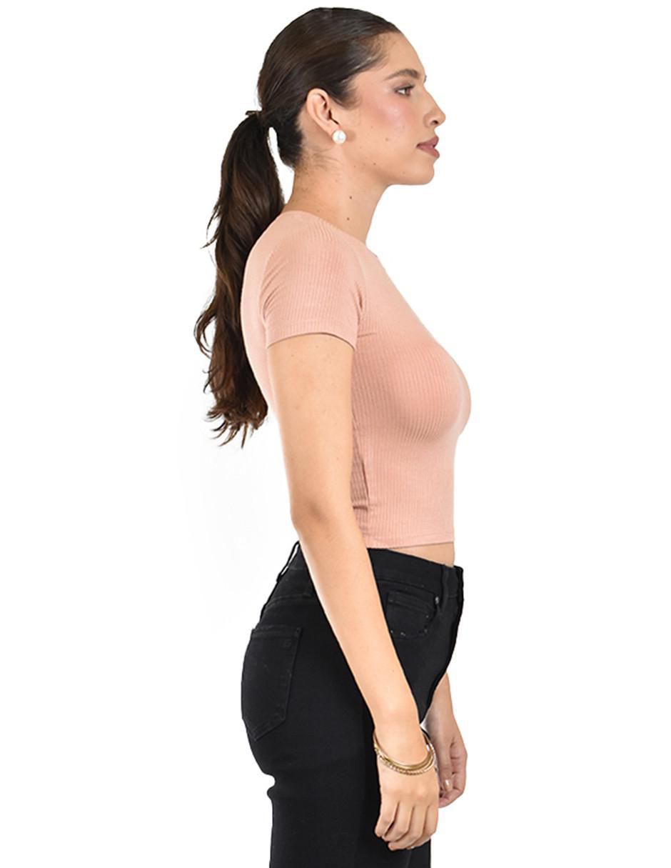 Blusa manga corta para mujer 5