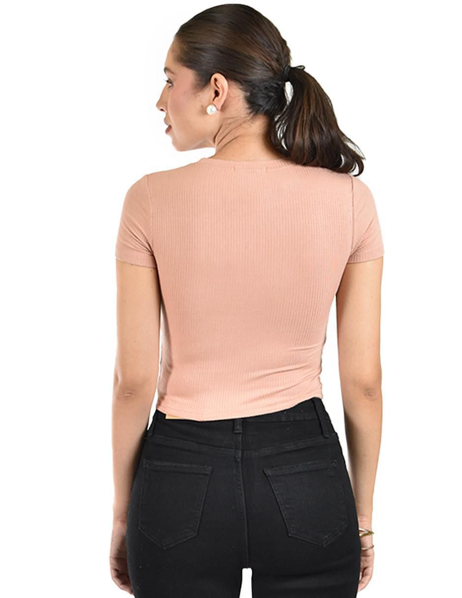 Blusa manga corta para mujer 6