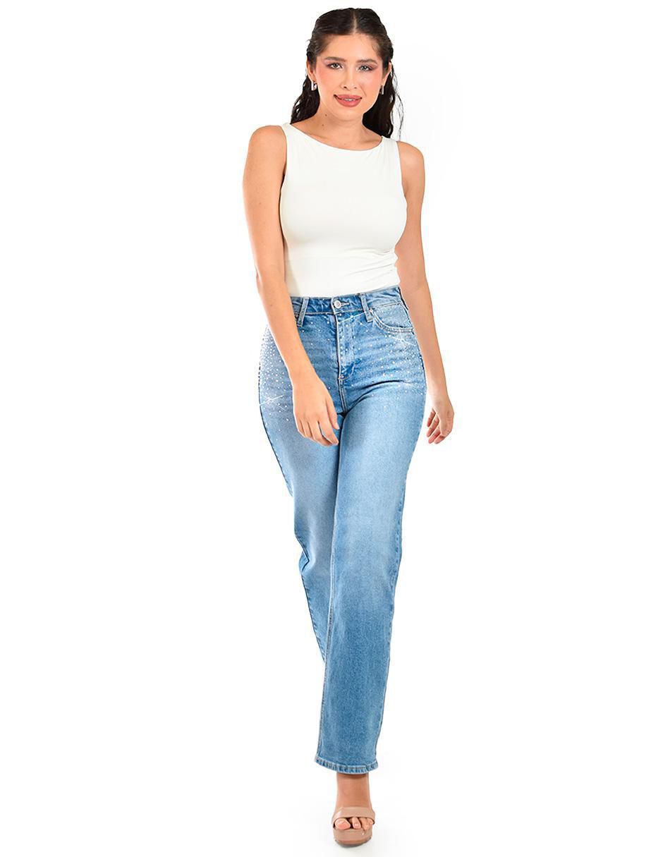 Jeans straight para mujer