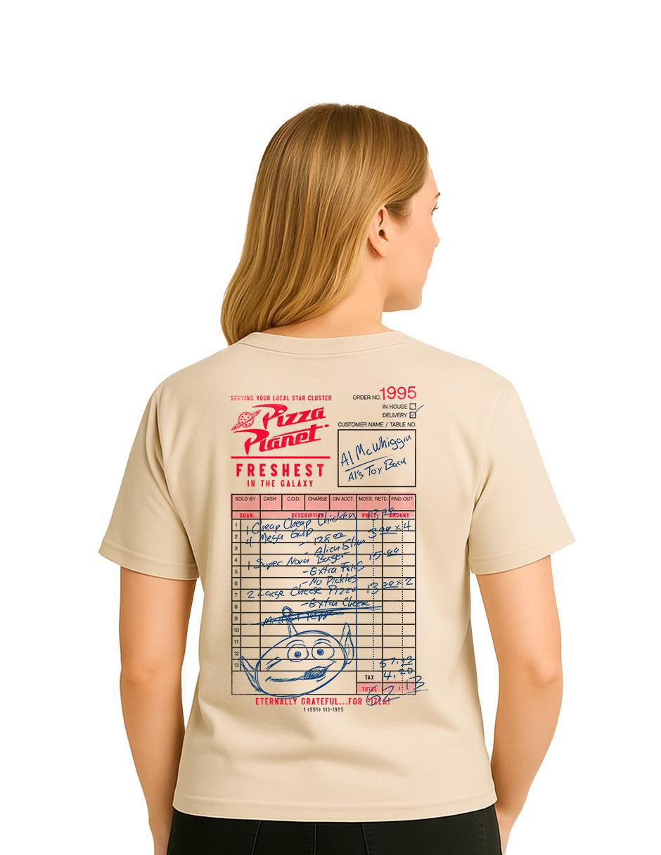 Playera manga corta cuello redondo para mujer 2