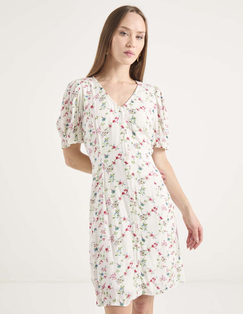 Vestido 3/4 casual para mujer 1