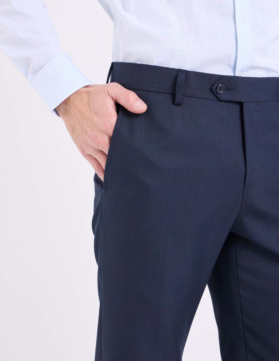Pantalón de vestir regular para hombre 5