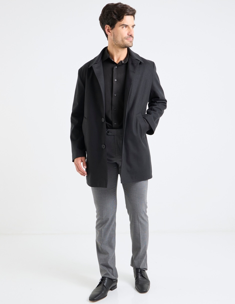 Pantalón de vestir regular para hombre 6