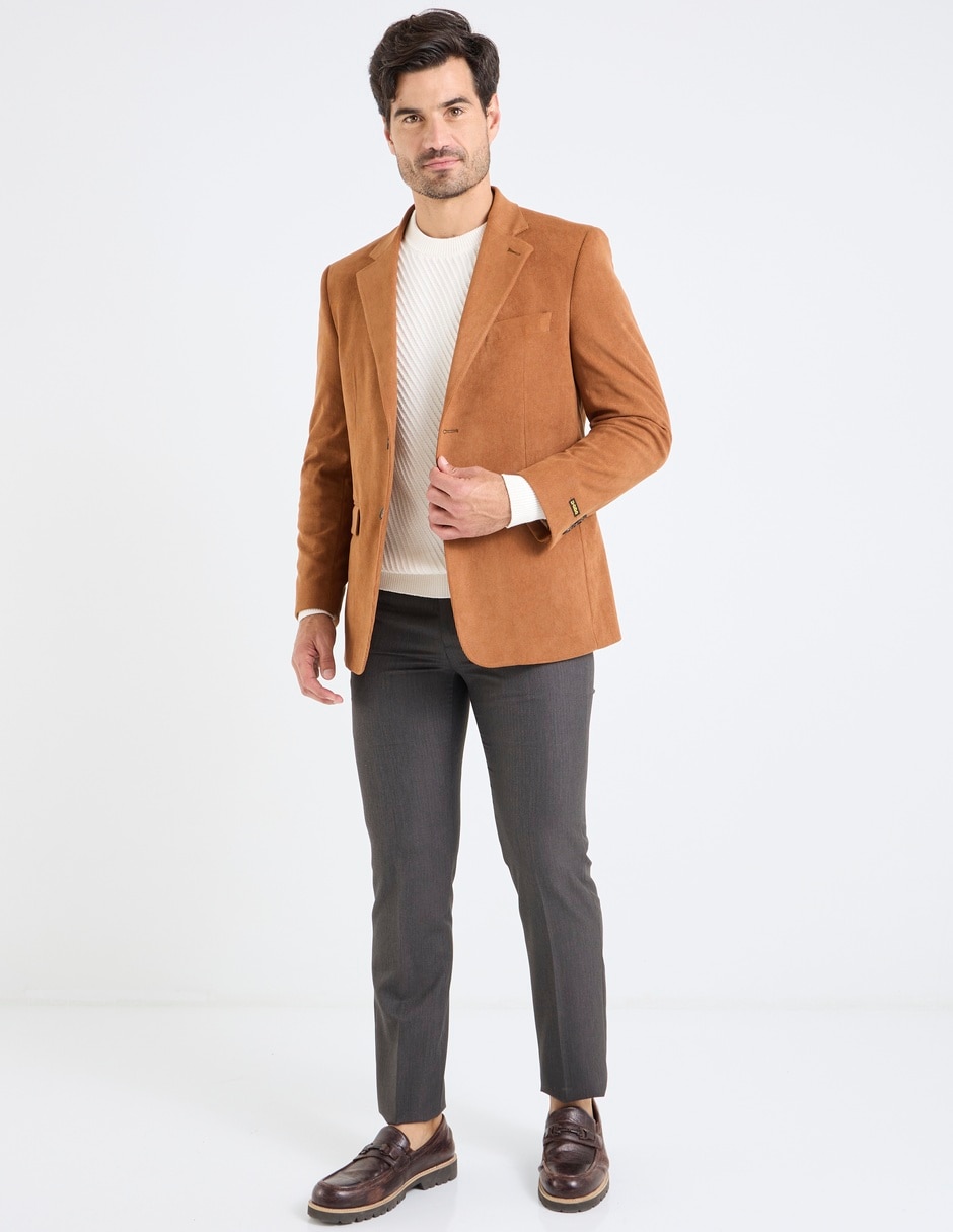 Pantalón de vestir regular para hombre 6