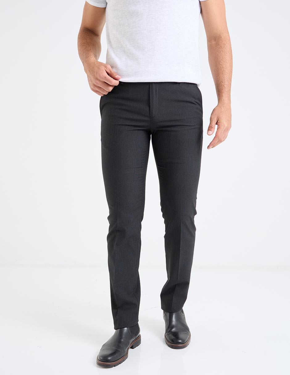 Pantalón de vestir regular para hombre 1