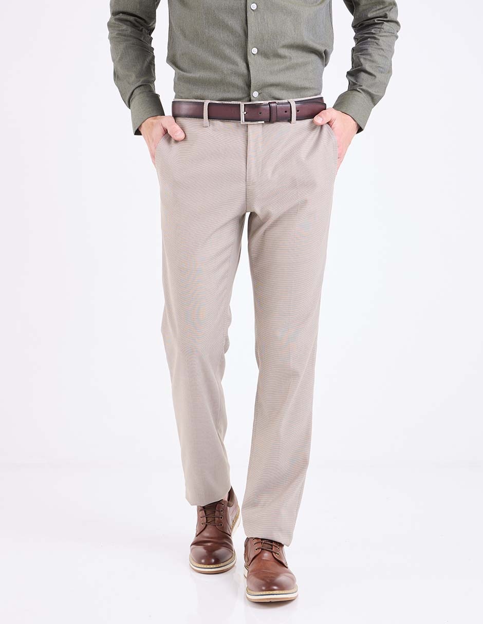 Pantalón de vestir regular para hombre 1