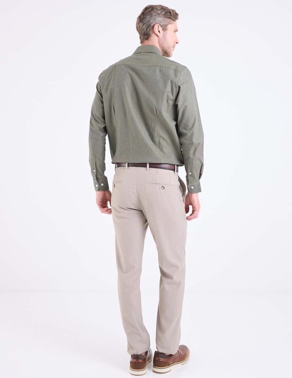 Pantalón de vestir regular para hombre 6