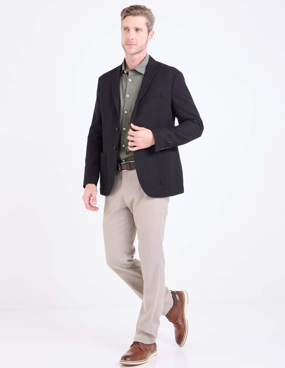 Pantalón de vestir regular para hombre 7